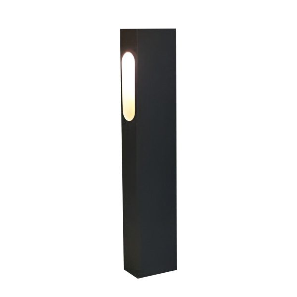 7W COB Front Pathway Lighting Black Modern Outdoor Lawn Path Lights - Image 6