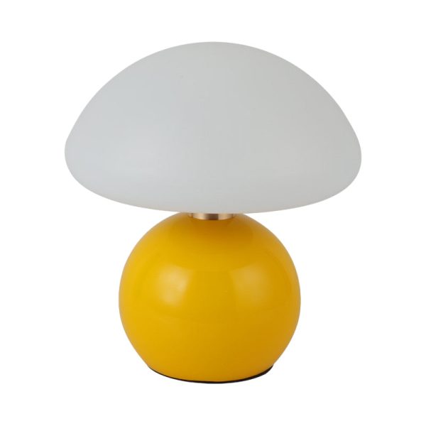 Touch Control Acrylic Mushroom Metal Ball Cute Kids Lamp - Image 11