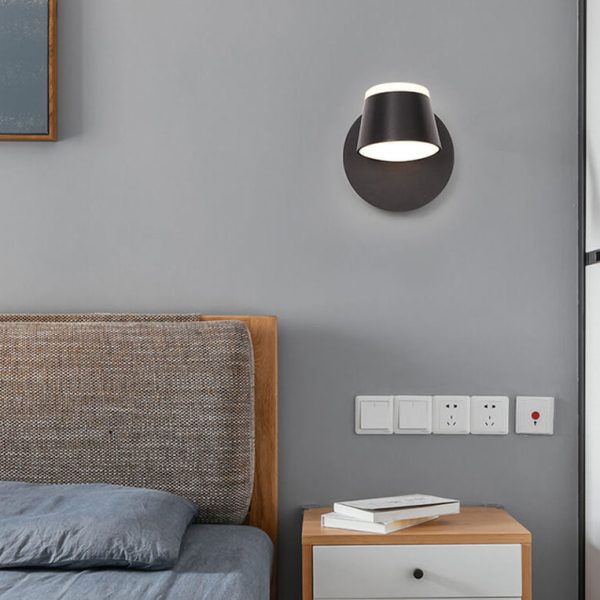 Nordic Rotatable Cylinder Shade 1/2/3 Light LED  Wall Sconce Lamp - Image 6