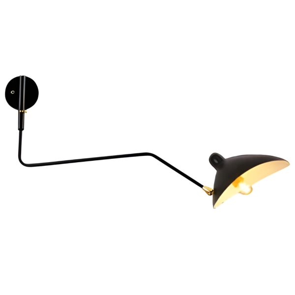 Creative Adjustable Iron Industrial Swing Arm Wall Lamp Wall Sconce Lighting - Image 7