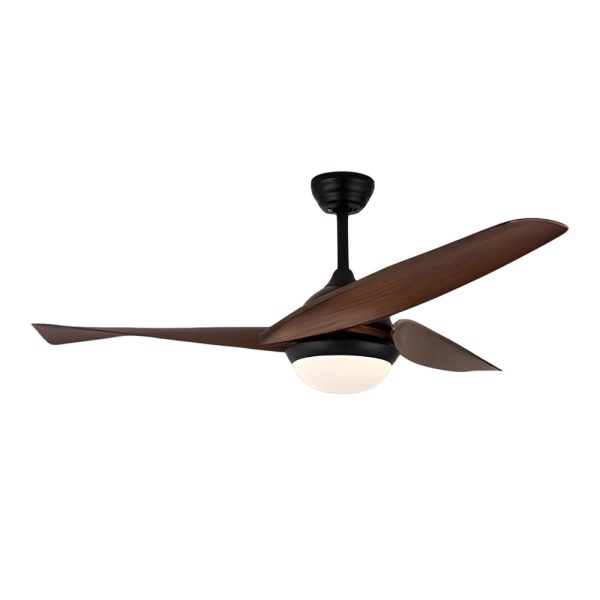 52 in. 3-Blade LED 6-Speed Quiet Ceiling Fan with Light and Remote Control - Image 6