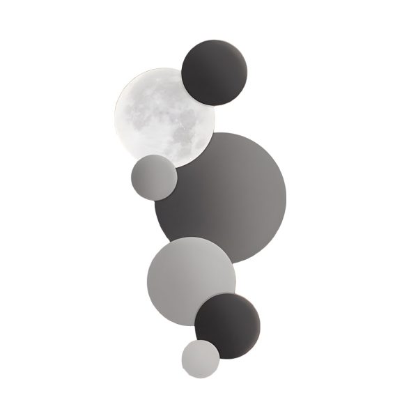 Lunar Glow Round LED Wall Sconce - Image 10