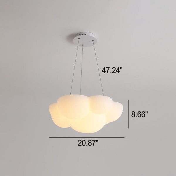 Modern Minimalist Cat Claw Cloud Kids LED Flush Mount Ceiling Light - Image 8