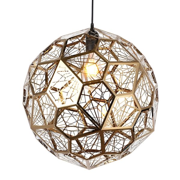 Geometric Spherical Postmodern Dining Room Chandelier Pendant Light - Image 7