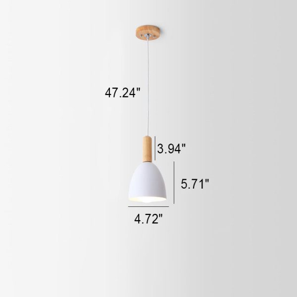 Nordic Minimalist Macaron Solid Color 1/3-Light Chandelier - Image 18