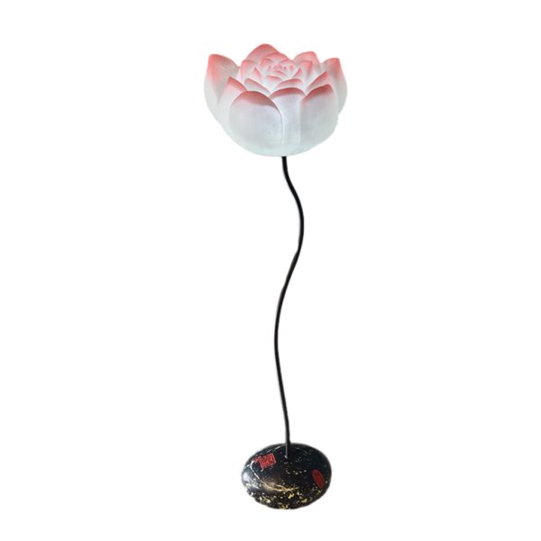 Short Fancy Lotus Aesthestics LED Flower Floor Lamp - Image 4