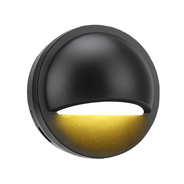 Hallf Moon 12-36V Low Voltage LED Deck Downward Lighting Wall Mounted Step Lights - Image 8