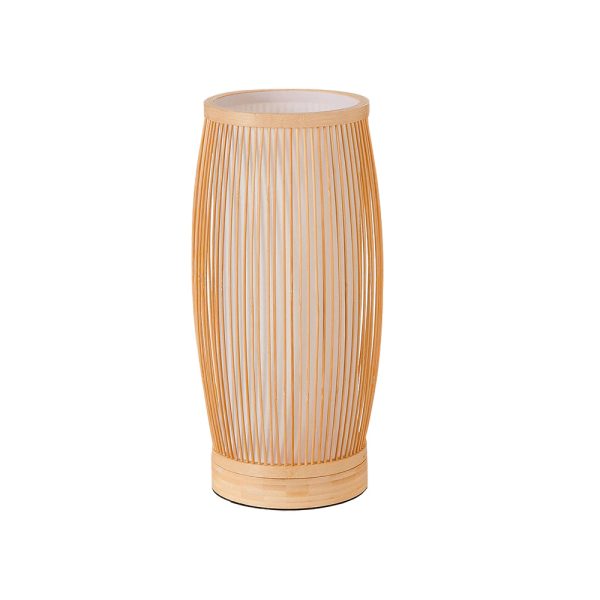 Japanese Lantern Bamboo LED Table Lamp - Image 5