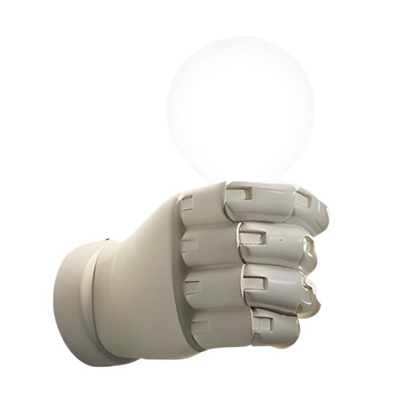 Antique Resin Fist Retro Industrial Wall Lamp Wall Sconce Lighting - Image 10