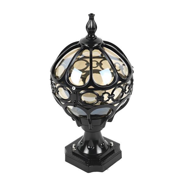 Creative Round Ball Waterproof LED European-style Fence Post Lights - Image 5