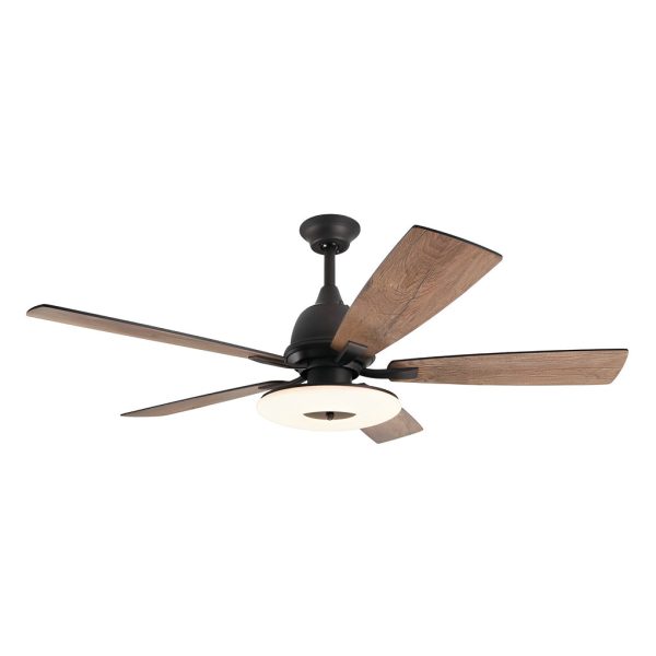5 Blades Mute Dimmable LED with Remote Creative Nordic Ceiling Fans - Image 6