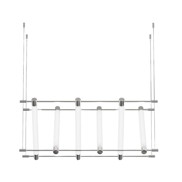 6/12-Light Acrylic Tube Geometric Long Designer LED Island Pendant Light - Image 7