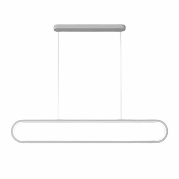Minimalist Strip Stepless Dimming LED Modern Chandelier Hanging Lamp - Image 11
