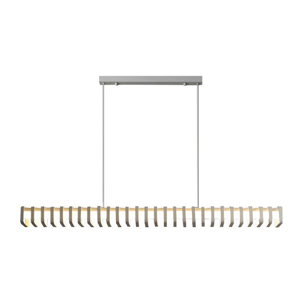 Minimalist Square Frame Decor Three Step Dimming Modern Chandelier Light - Image 6