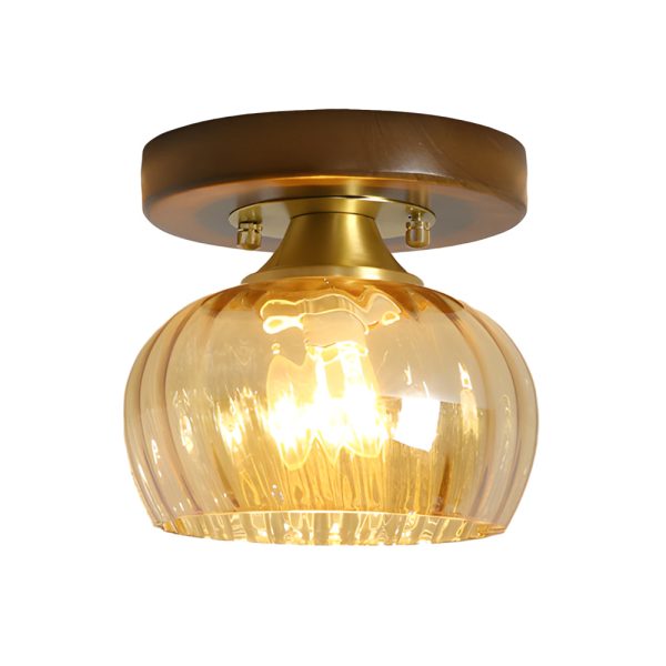 Square Iron Frame American Country Style Ceiling Light Fixture - Image 20