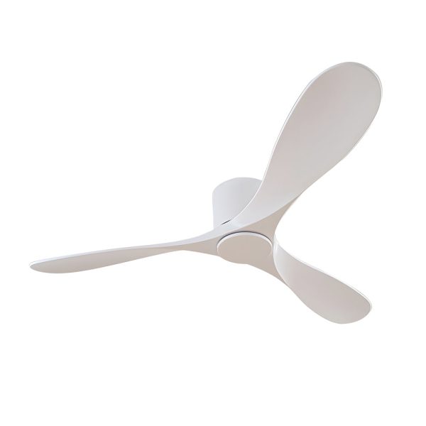 Modern 52-Inch Indoor 3-Blade Low Profile Ceiling Fan - White - Image 6