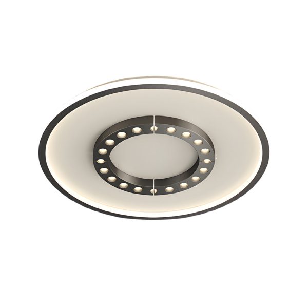 Square Round LED Anti-Glare 3 Step Dimming Modern Ceiling Lights Fixture - Image 8