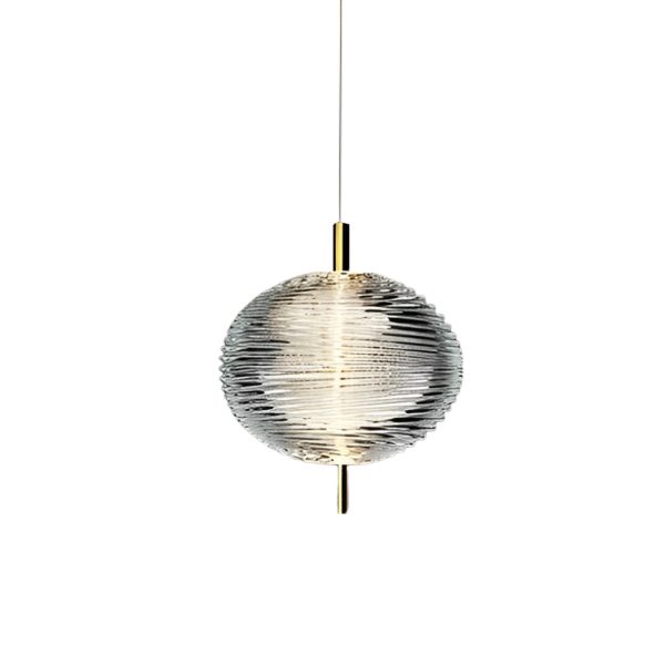 Personality Glass Shade LED Iron Creative Nordic Chandelier Pendant Lights - Image 5