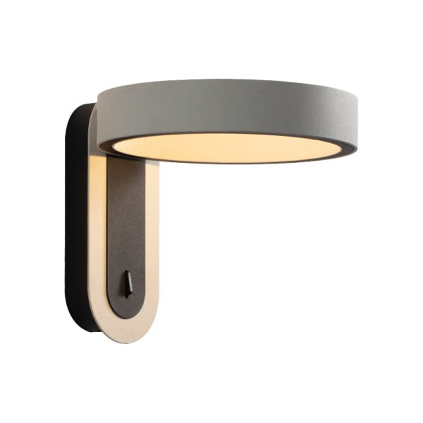 Round Creative Adjustable LED White Simple Modern Wall Light Fixture - Image 8
