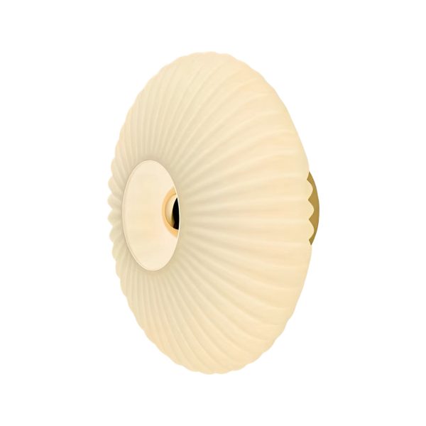 Round Striped Glass LED Post-Modern Wall Lights Fixture Wall Sconce Lighting - Image 7