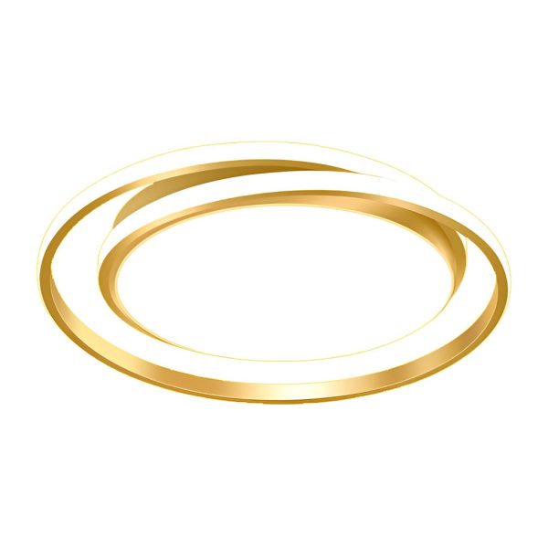 Circular LED Stepless Dimming Modern Ceiling Lights with Remote Control - Image 6