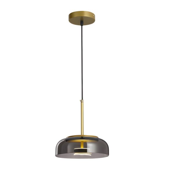 Classic Glass Pendant Lamp 1-Light Nordic LED Hanging Lamp - Image 5