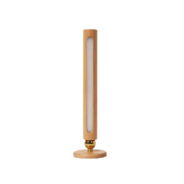 Rotation Wood LED Portable Magnetic USB Touch Night Light - Image 8