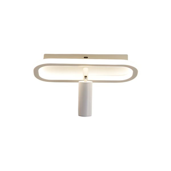 Long Rectangular LED 3 Step Dimming Modern Ceiling Light with Spotlight - Image 14