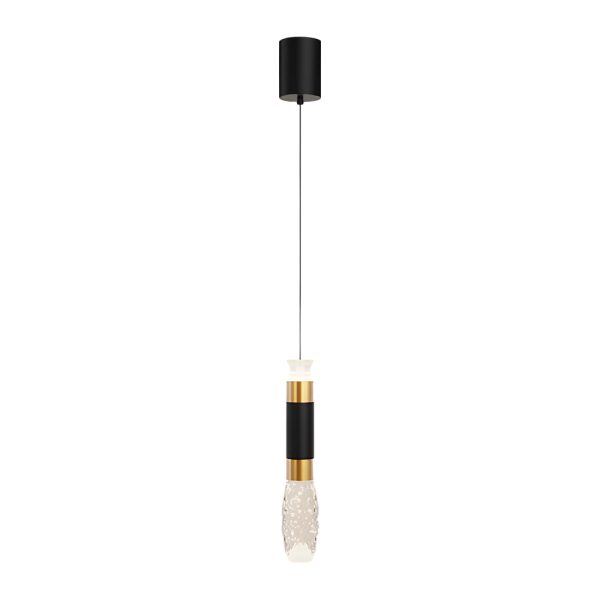 Elongated Cylindrical Aluminum 3 Step Dimming Modern LED Pendant Lights - Image 6