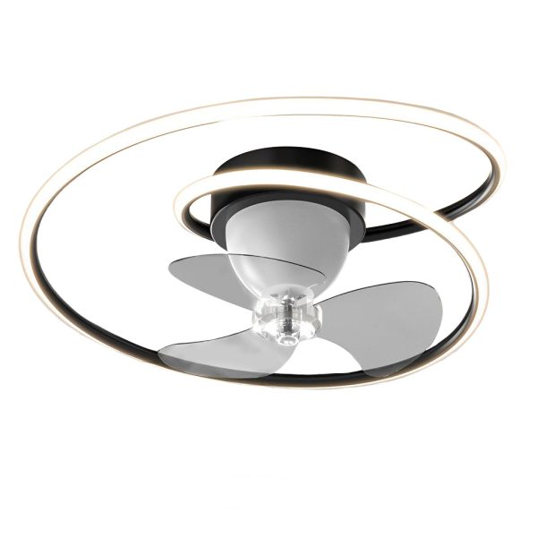 Smart 360?? Rotating LED Stepless Dimming Timing Modern Ceiling Fans Light - Image 12