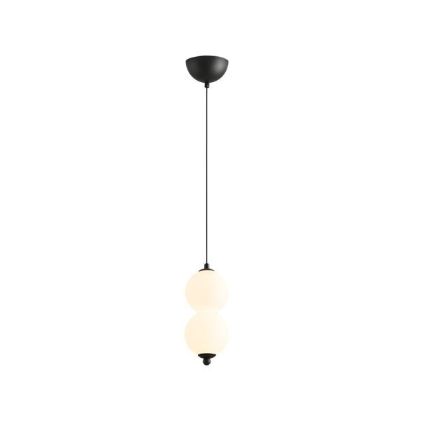 Modern Round String Vertical Balls Pendant Lamp Dimmable LED Chandelier - Image 12