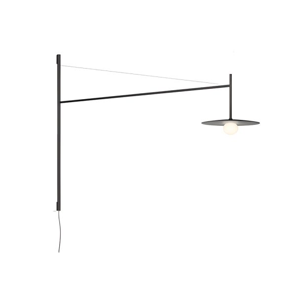 Minimalist Metal Long Pole Arm Tempo LED Wall Sconce - Image 8