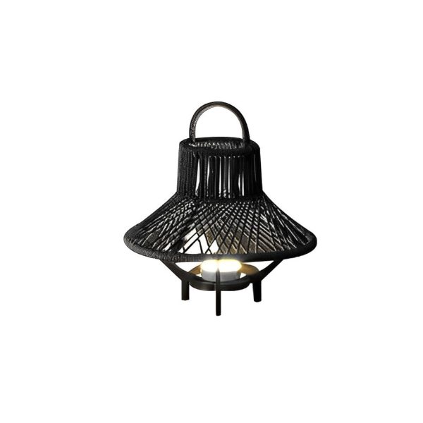 Metal Outdoor Tribal Floor Lamp - Image 5