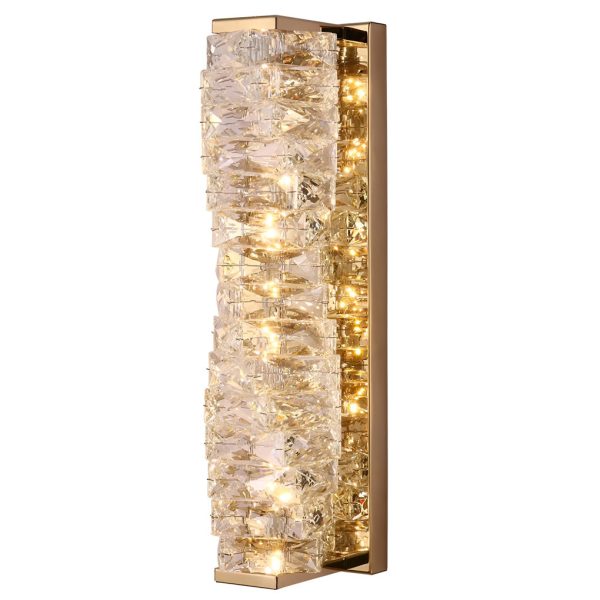 Creative Crystal Three Step Dimming Light LED Modern Wall Sconce Lighting Wall Lamp - Image 14