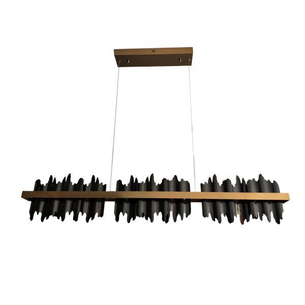 Long Strip Mountains Stepless Dimming LED Postmodern Chandelier - Image 5