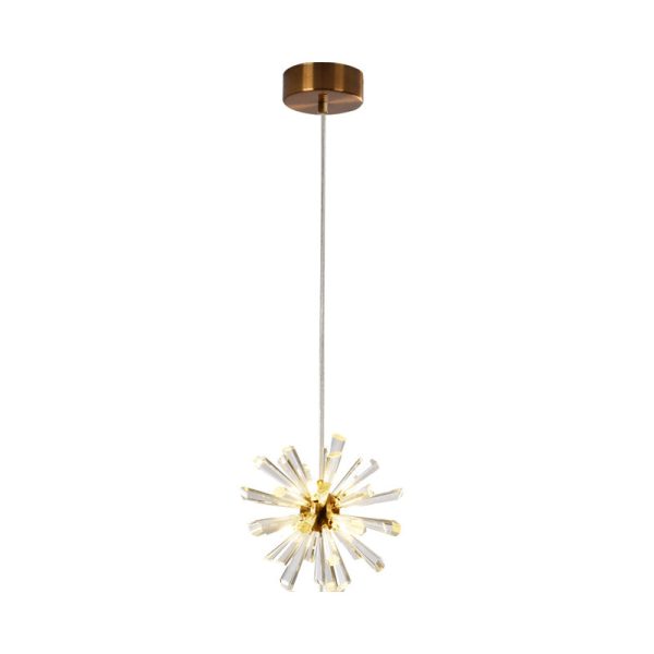 Glass Dandelions Fireworks Flower Three Step Dimming Nordic Pendant Lights - Image 8