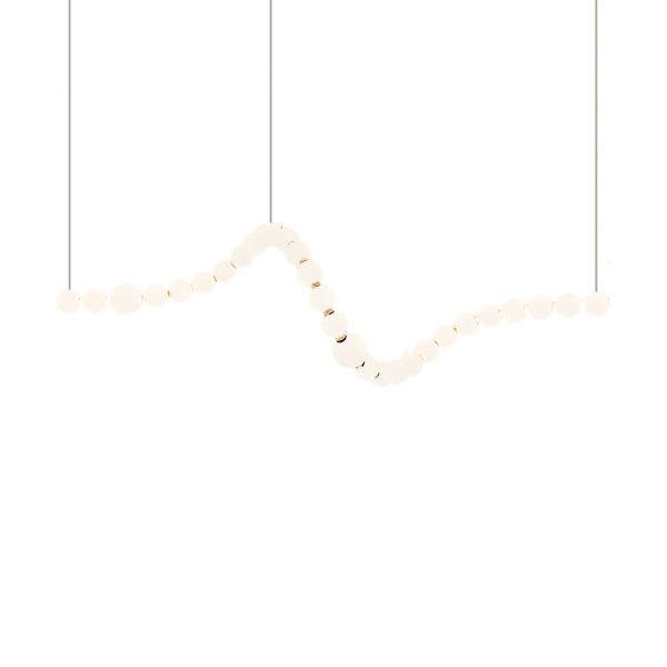 Acrylic Balls Pearl Necklace Luxury Art Italian Style Chandelier Lamp - Image 7