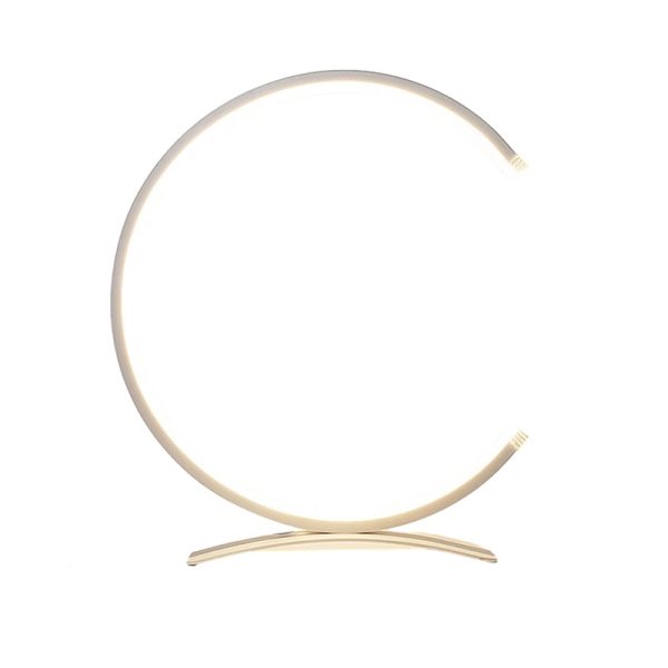3/4 Circle Lamp Touch LED Modern Accent Table Lamp - Image 6
