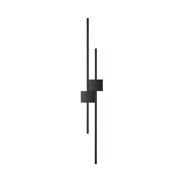 Modern Luxury Iron LED Strips Horizontal & Vertical Wall Mounted Light - Image 7