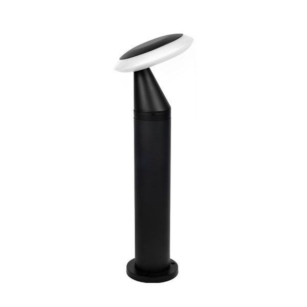 Waterproof Round Mushroom LED Black Modern Pathway Lights Lawn Lamp - Image 5