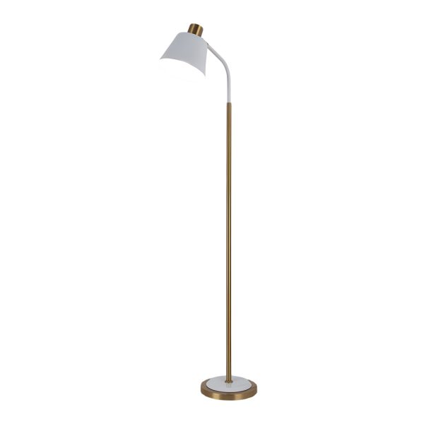 62-in Metal 1-Bulb Rotatable Reading Floor Lamp - Image 7