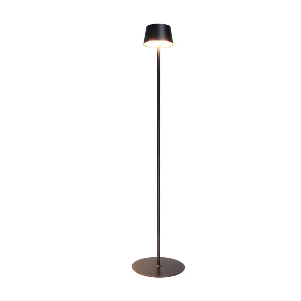 48.8-in Black Touch Dimming LED Rechargeable Floor Lamp - Image 6
