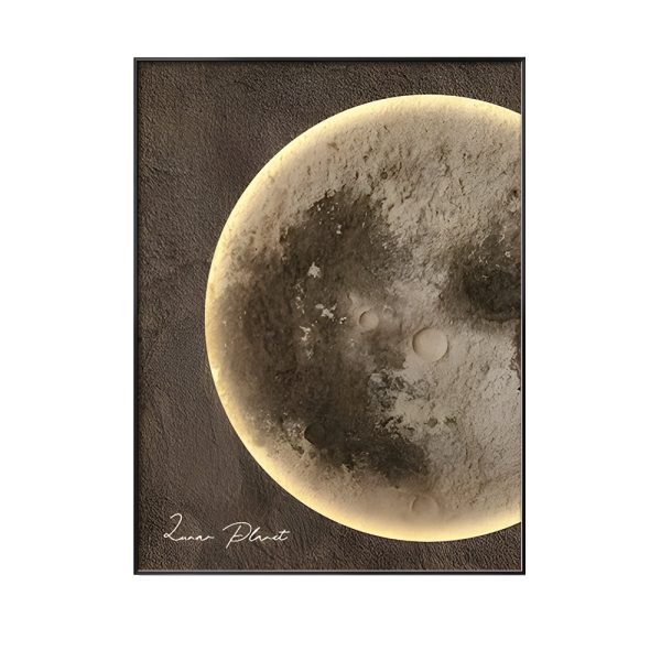 Moon Electric Meter Box Decorative Painting - Image 9