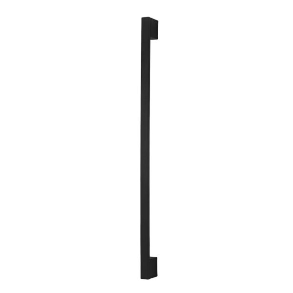 Minimalist Strip Three Step Dimming LED Black Postmodern Wall Lamp - Image 11