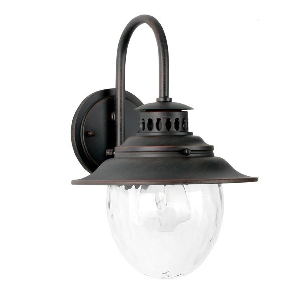 Creative Glass Metal LED Waterproof Modern Outdoor Wall Lamp Wall Sconce Lighting - Image 5