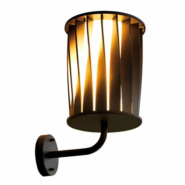 Creative Twisted Waterproof LED Modern Outdoor Wall Lamp Plug in Wall Lights - Image 9