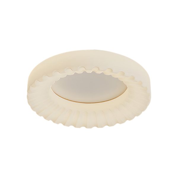 Simple Round Acrylic Three Step Dimming LED Modern Ceiling Light Fixture - Image 6