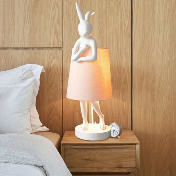Nordic Apron Rabbit Resin 1-Light Table Lamp - Image 18