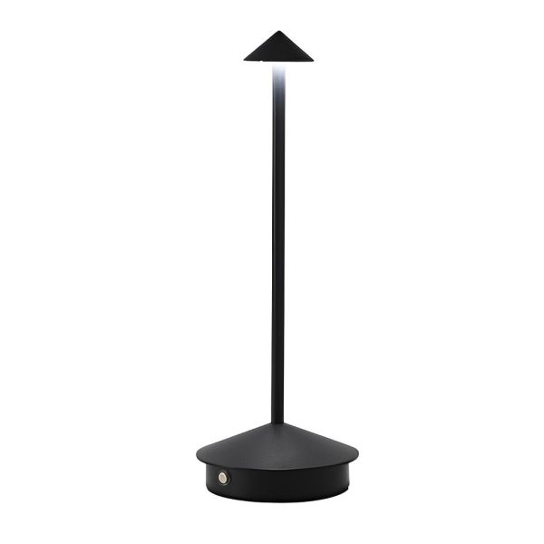 11.41 Inch Cordless Small Cute Mushroom Top Pina Table Lamp - Image 7