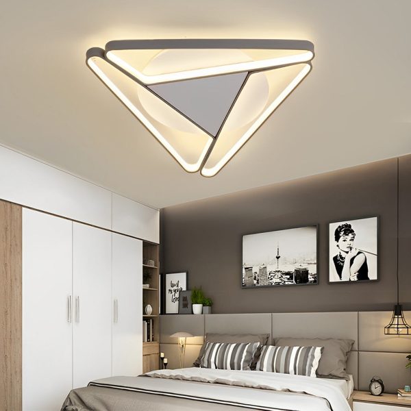 Geometric Design LED Modern Ceiling Lights Flush Mount Ceiling Lamp - Image 3